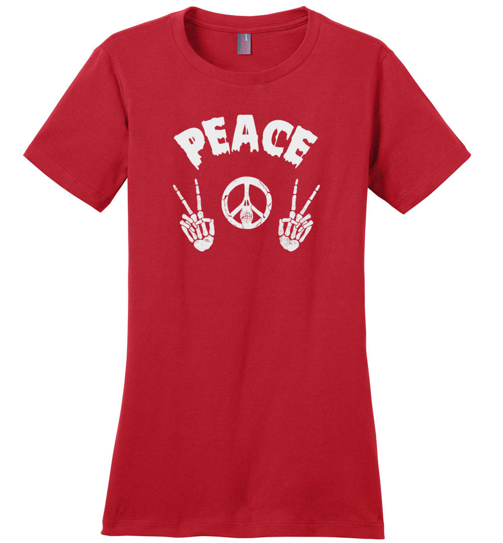 Peace Skeleton T-shirts