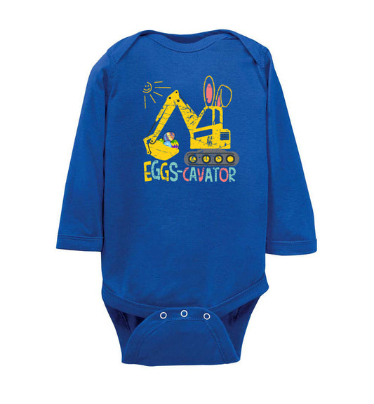 Kids Eggs Cavator Easter Bunny - Infant Bodysuit