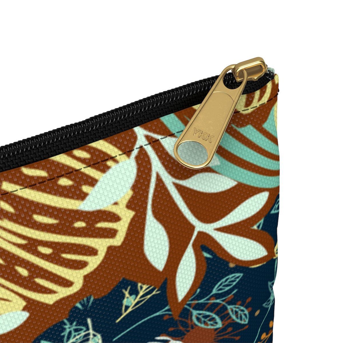 Boho Floral Accessory Pouch Bags Printify