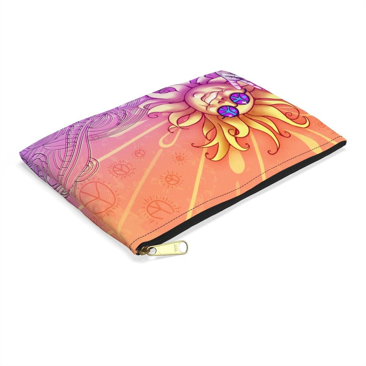 Peace Out Accessory Pouch Bags Printify