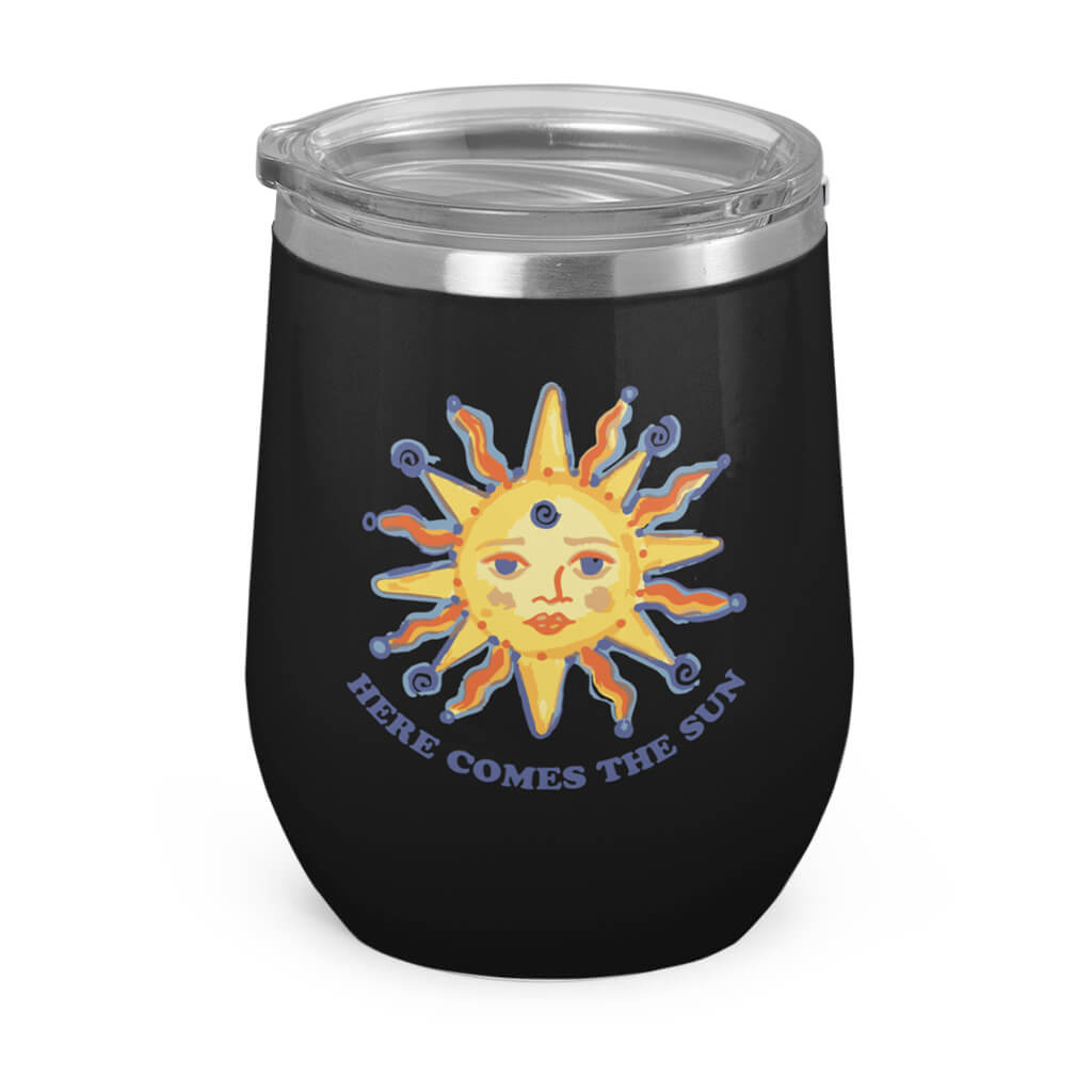 Sunshine- Wine Tumbler