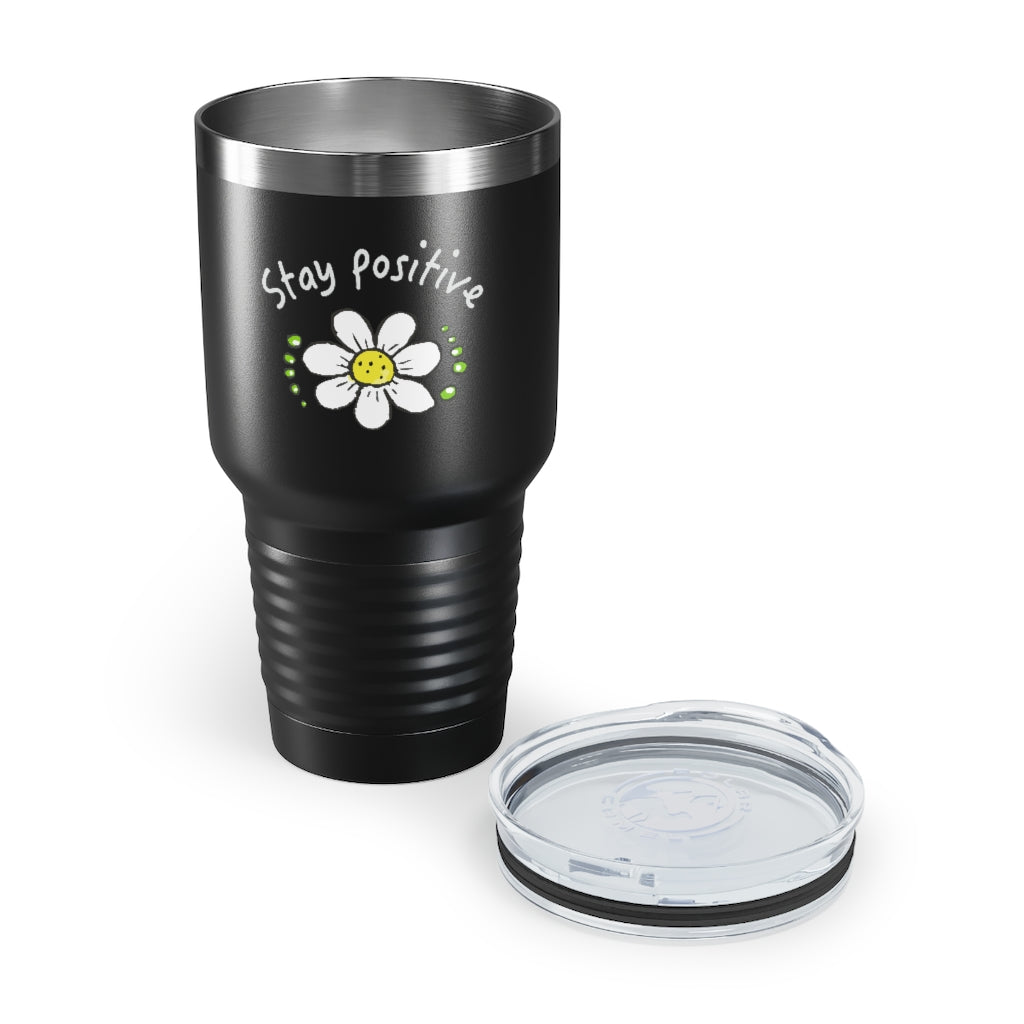 Peace& Love- Daisy- Tumbler, 30oz