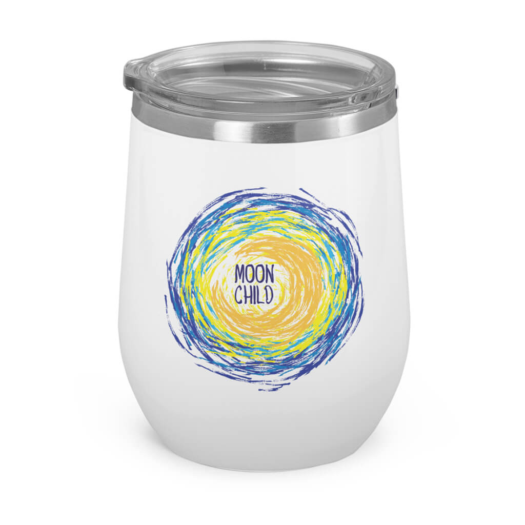 Moon- child- Wine Tumbler