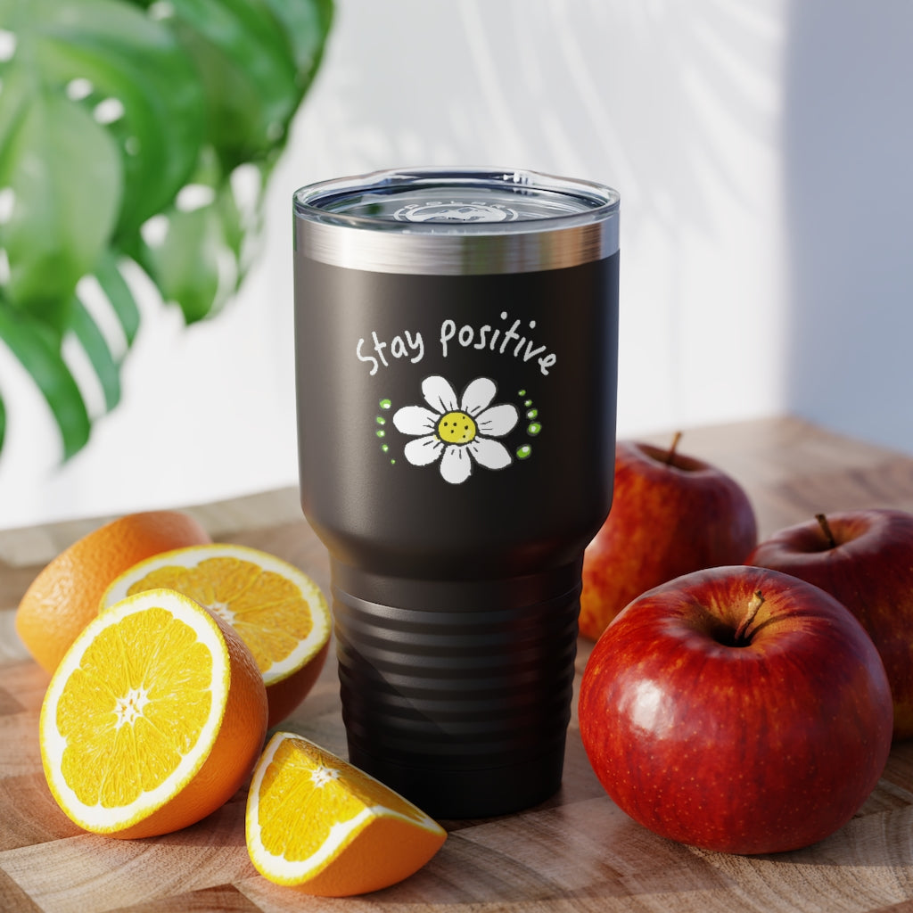 Peace& Love- Daisy- Tumbler, 30oz
