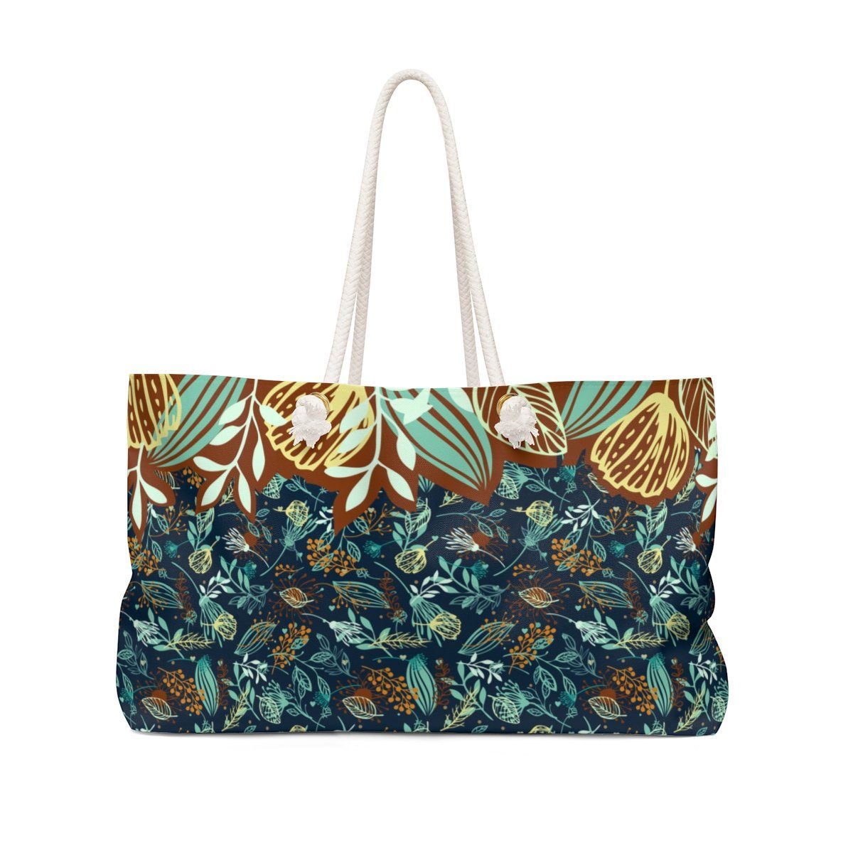 Weekender Bag - Boho Floral Bags Printify