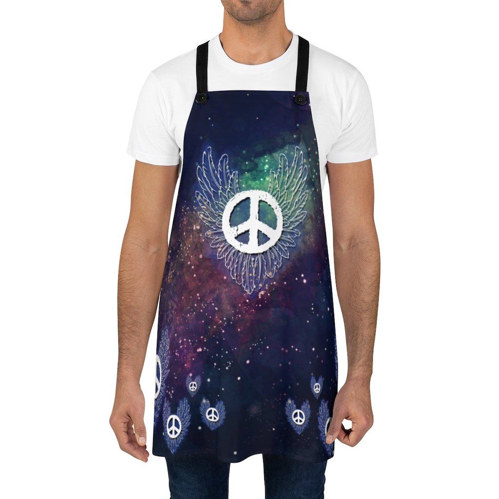 Peace Wings - Apron Accessories Printify