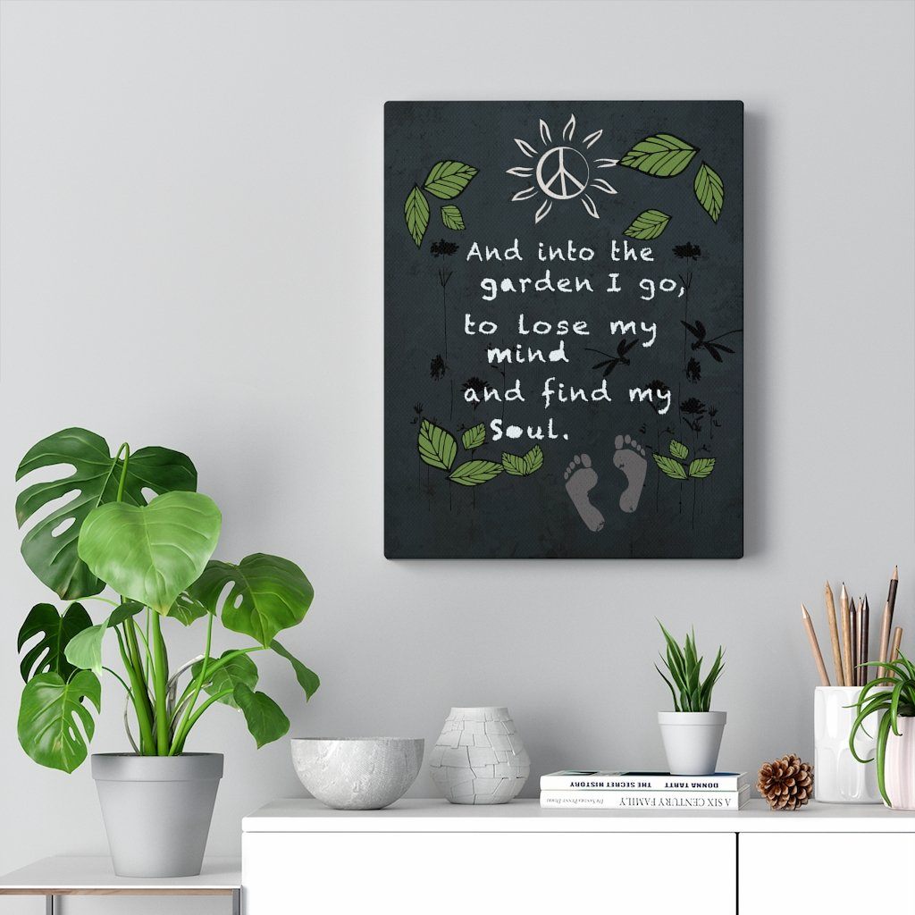 Into The Garden - Canvas Gallery Wraps Canvas Printify 11β³ Γ 14β³ Premium Gallery Wraps (1.25β³)