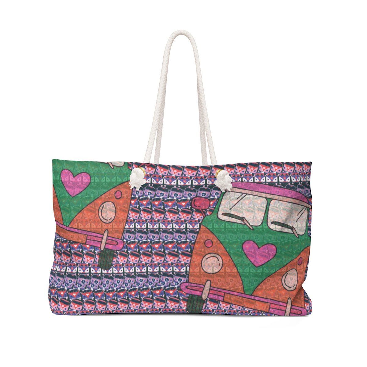 Weekender Bag - Hippie Van Bags Printify 24x13