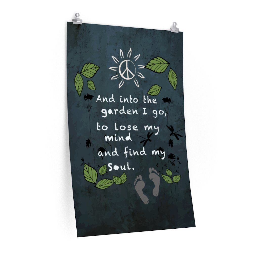 Into The Garden - Premium Matte vertical posters Poster Printify 24β³ Γ 36β³ CG matt