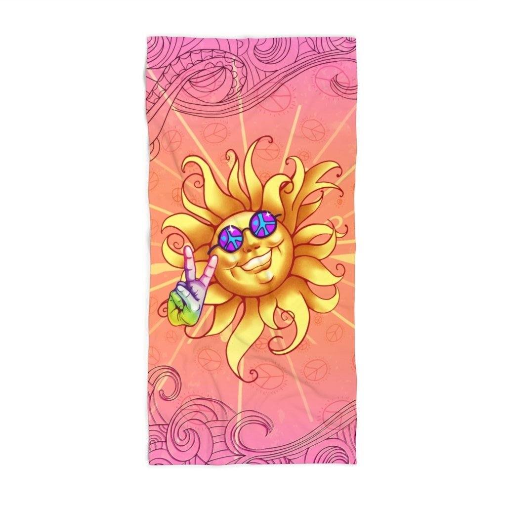 Peace Out - Beach Towel Home Decor Printify 30x60