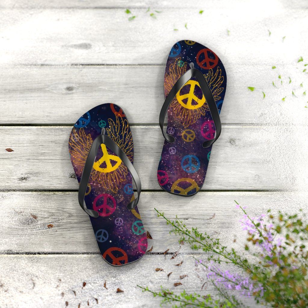 Dream Catcher Unisex Flip-Flops Shoes Printify