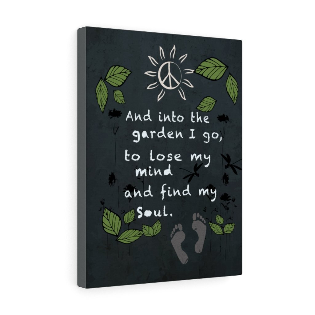 Into The Garden - Canvas Gallery Wraps Canvas Printify