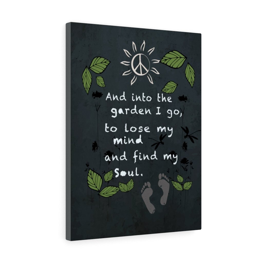 Into The Garden - Canvas Gallery Wraps Canvas Printify