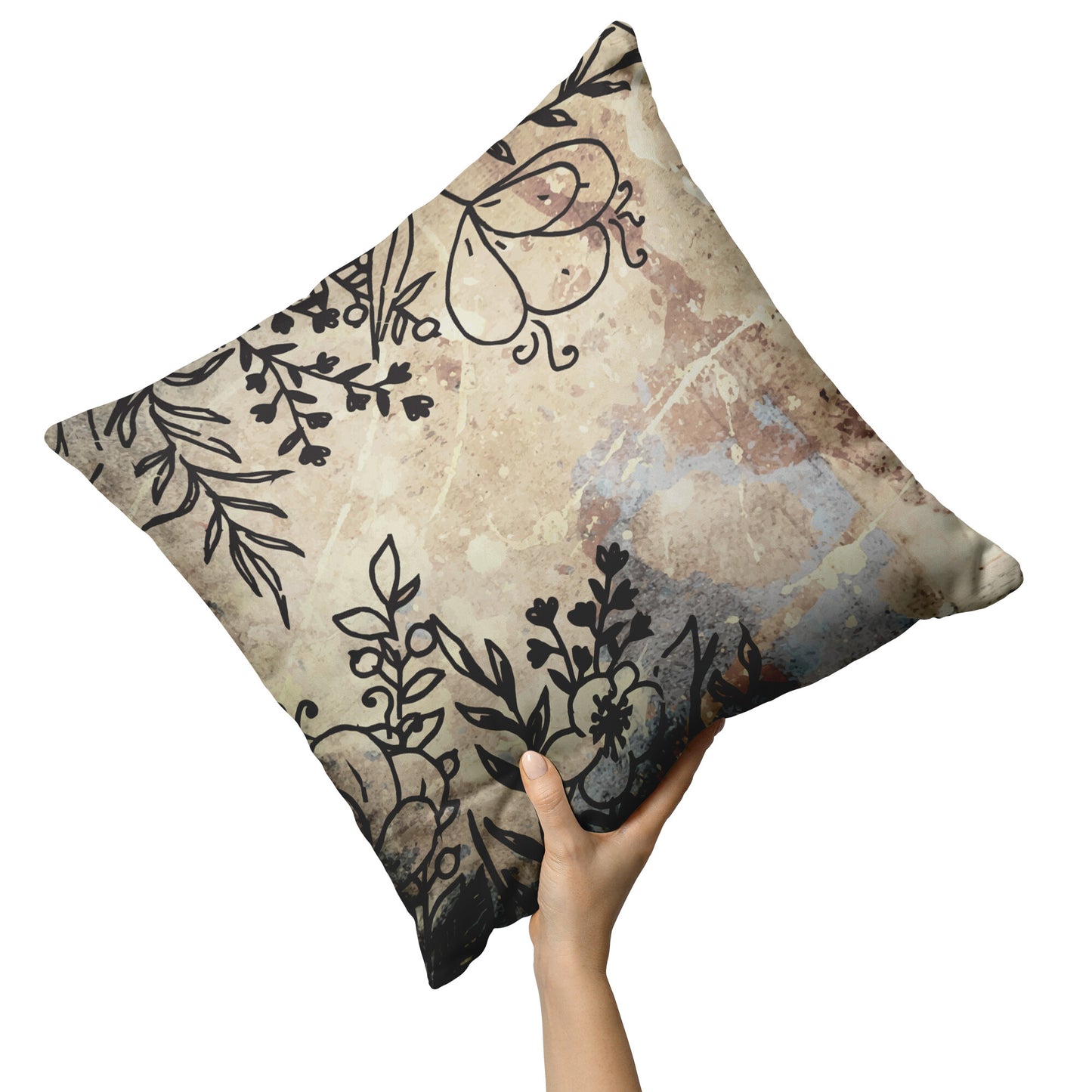 Vintage Boho Botanical Pillow Covers
