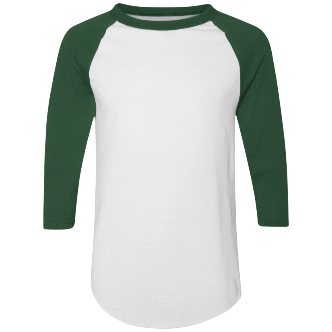 Customizable 3/4 Sleeve Raglan Holiday T-shirts