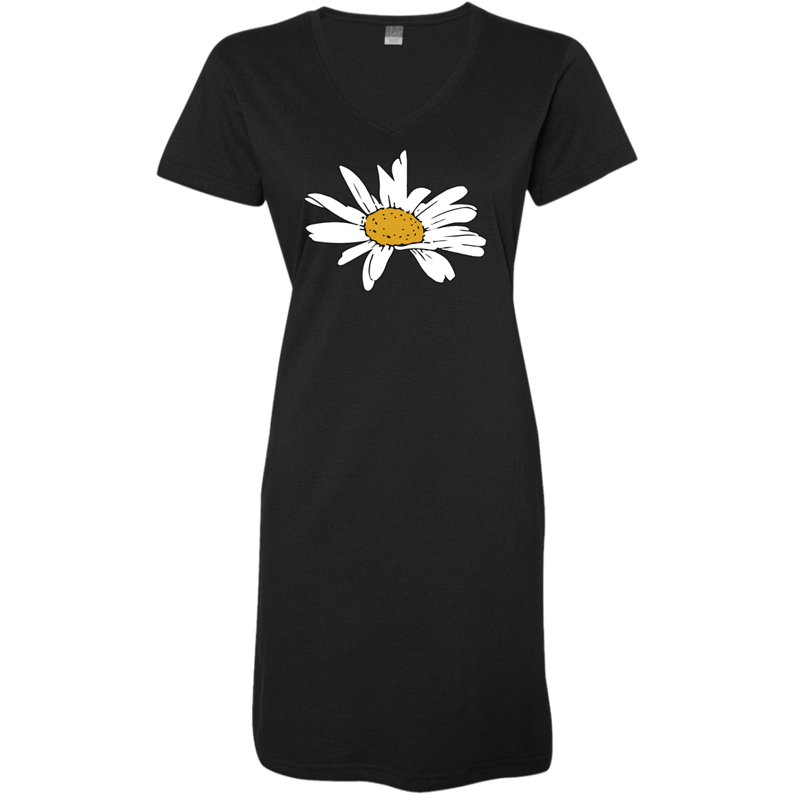 Daisy Ladies' V-Neck Fine Jersey Cover-Up