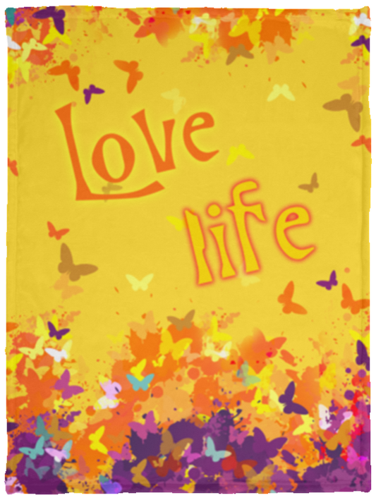 Love Life - Arctic Fleece Blanket