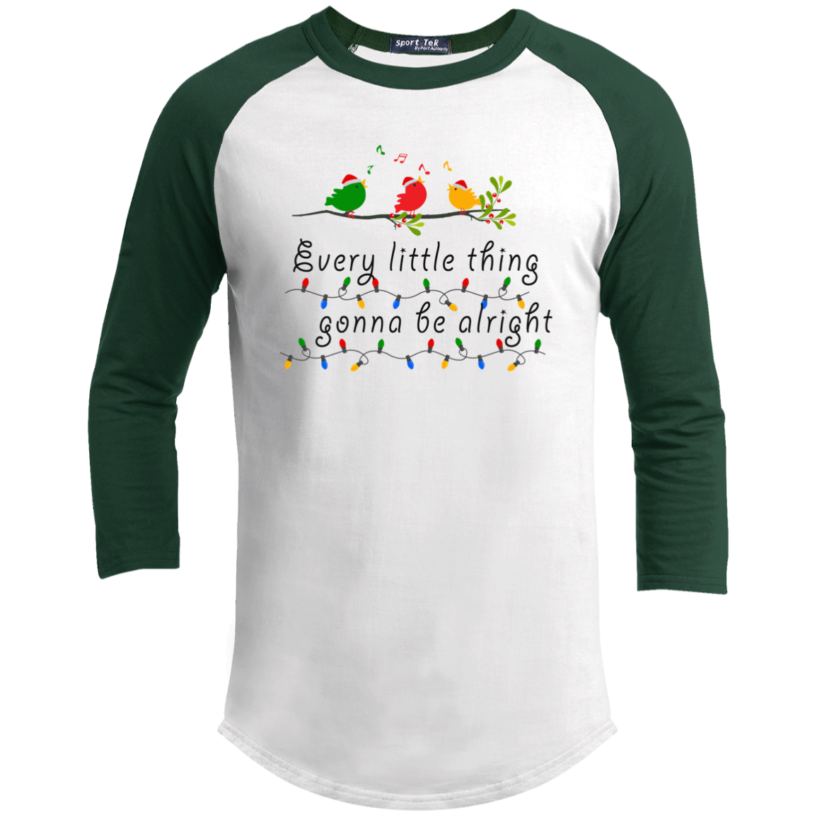 Little Birds 3/4 Raglan Sleeve Shirt