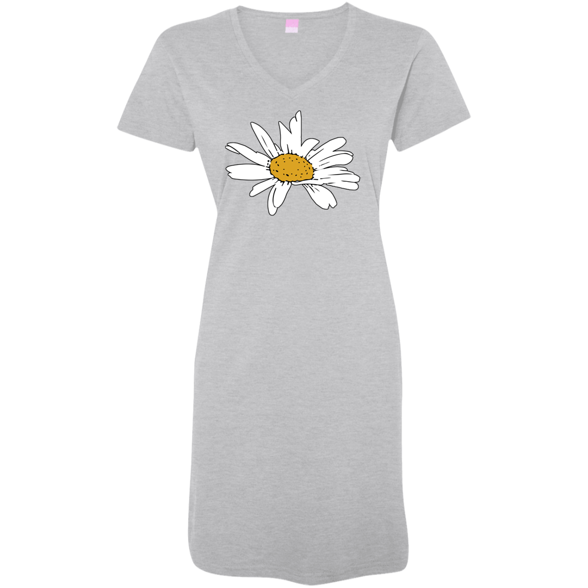Daisy Ladies' V-Neck Fine Jersey Cover-Up
