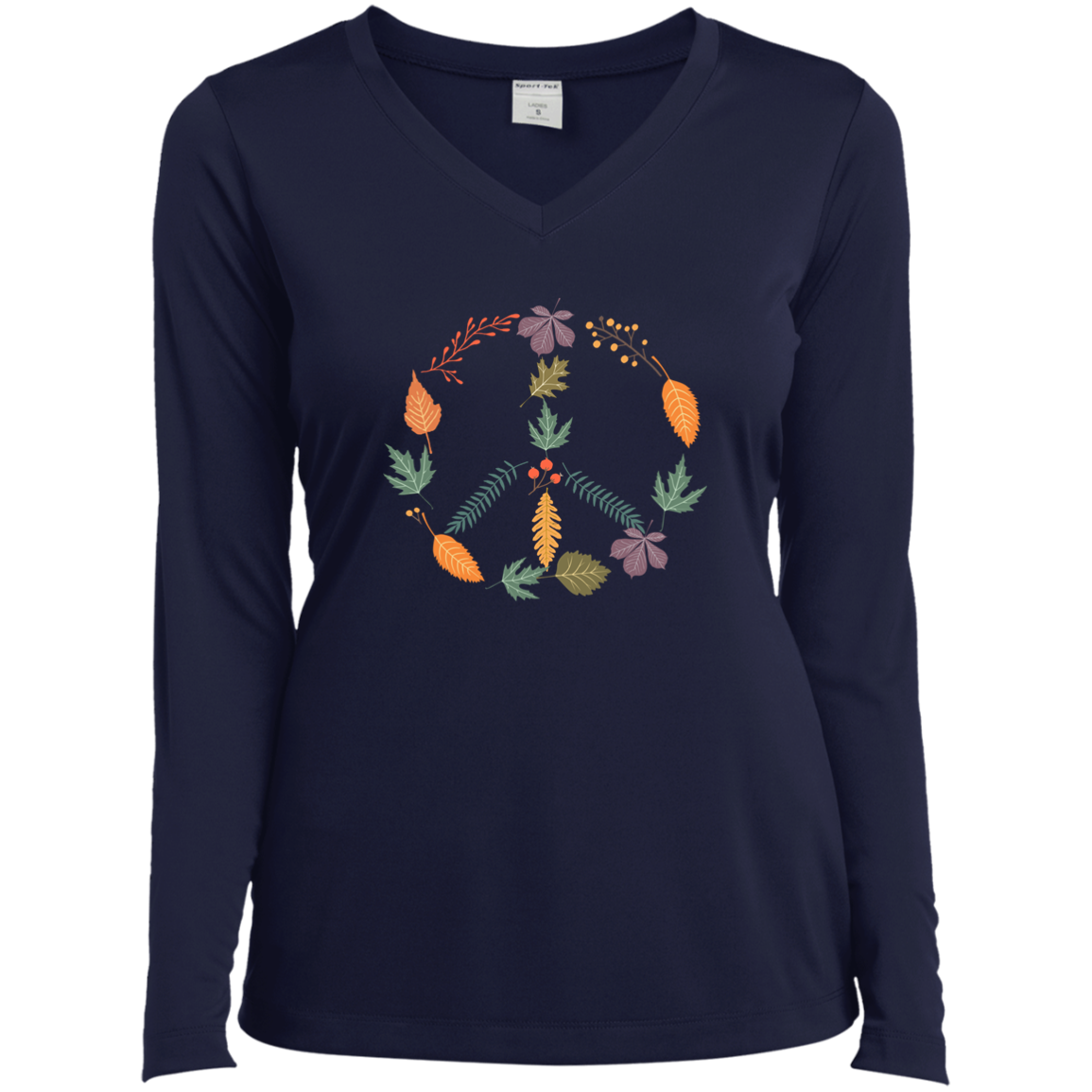 LST353LS Ladies’ Long Sleeve Performance V-Neck Tee