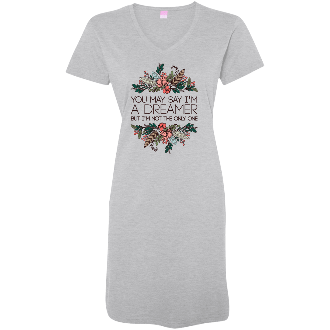 Dreamer Ladies' V-Neck Fine Jersey Cover-Up