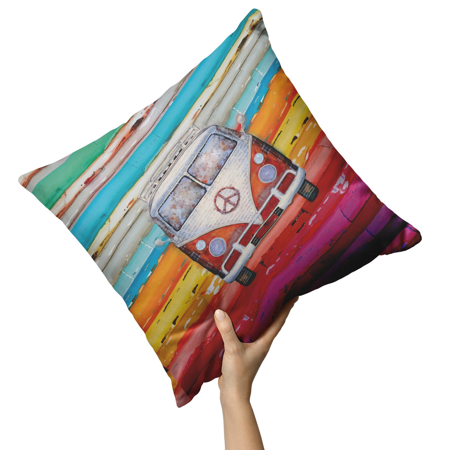 Groovy Hippie Van Pillows And Covers