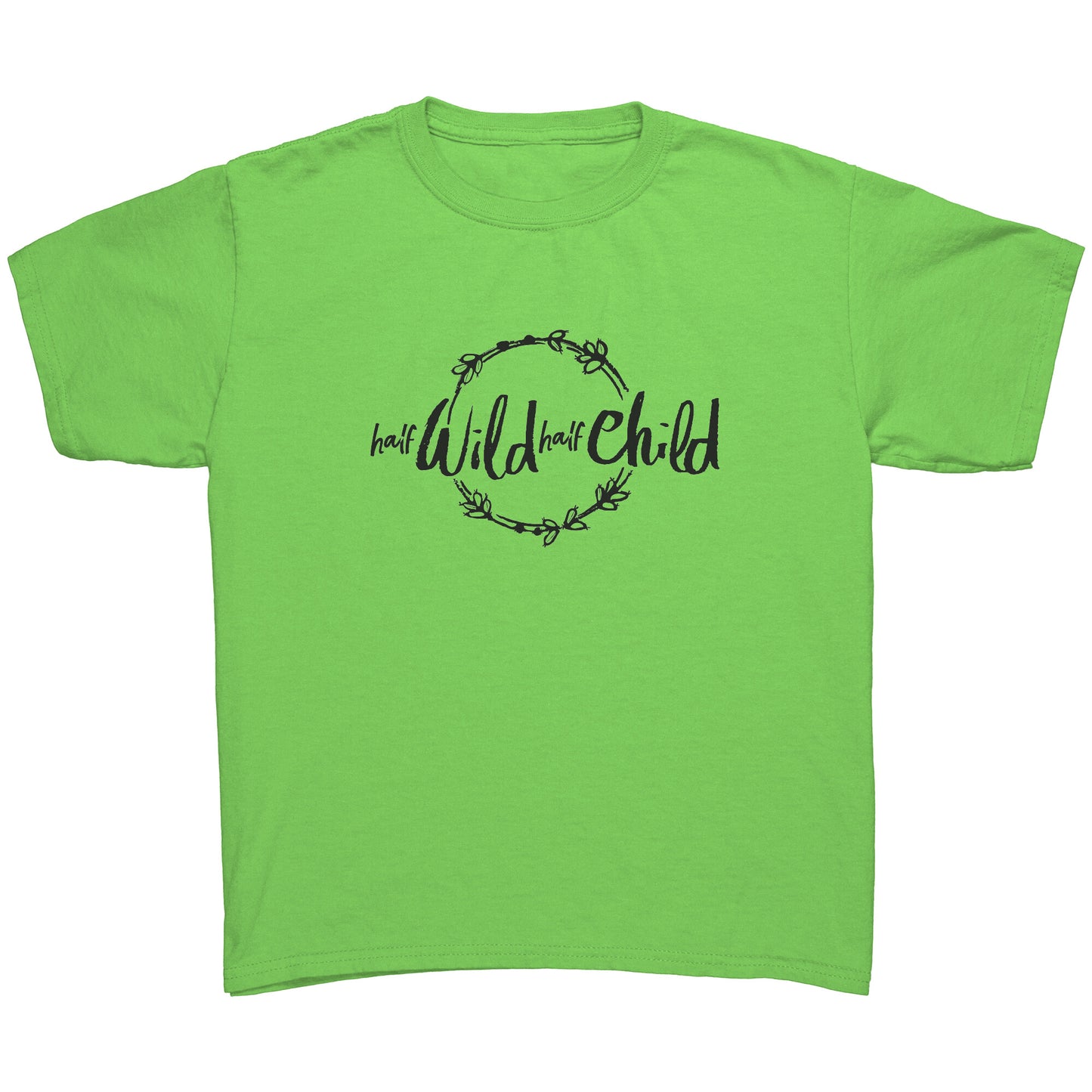 Half Wild Half Child Youth Shirt