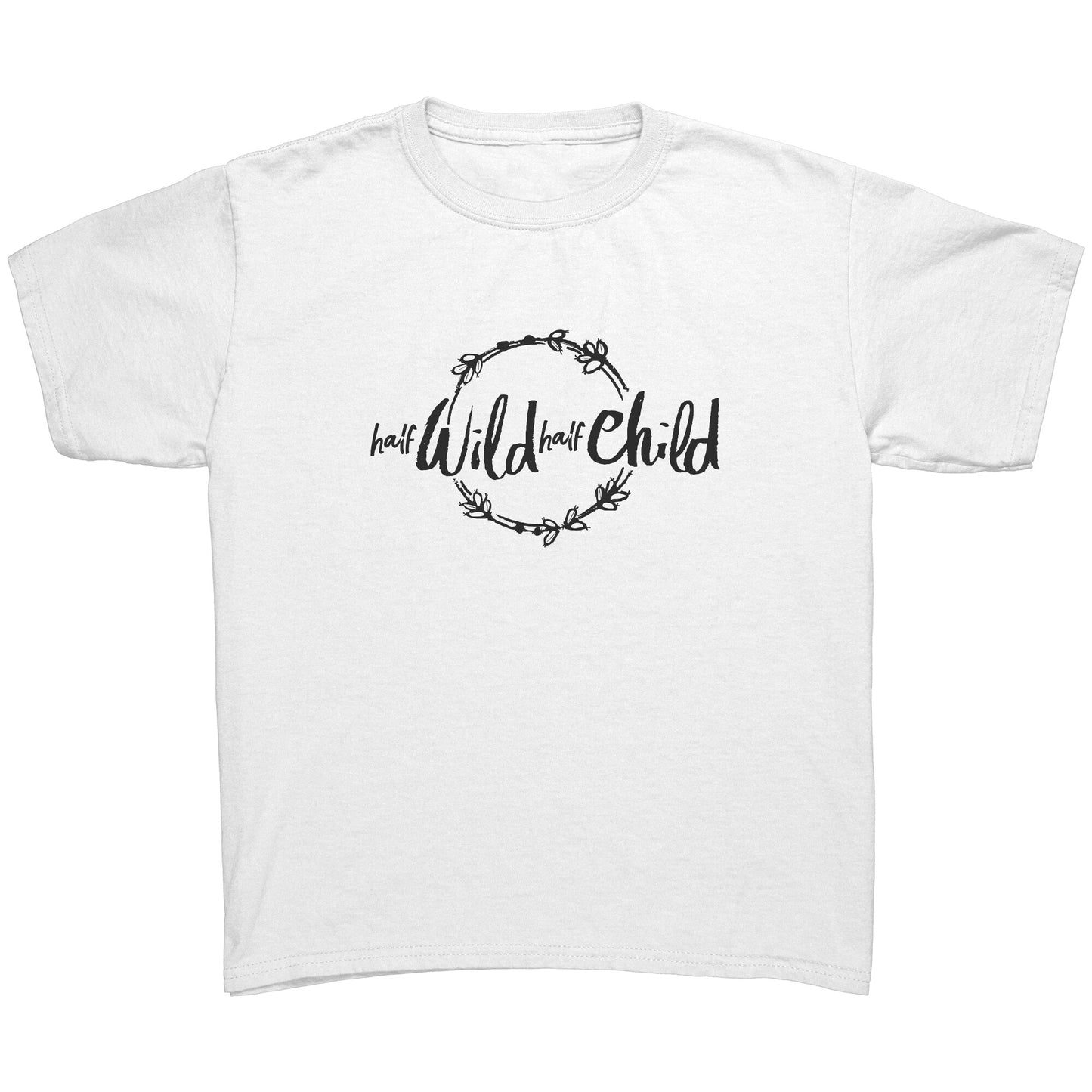 Half Wild Half Child Youth Shirt