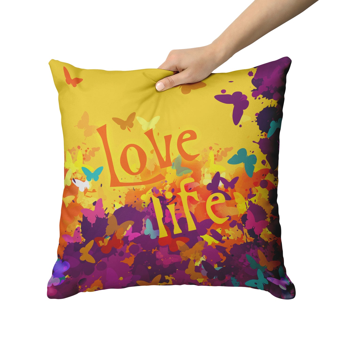 Love Life - Butterflies - Pillows And Covers