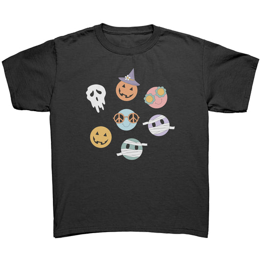 Mummy Smile Cute Halloween Youth Shirt