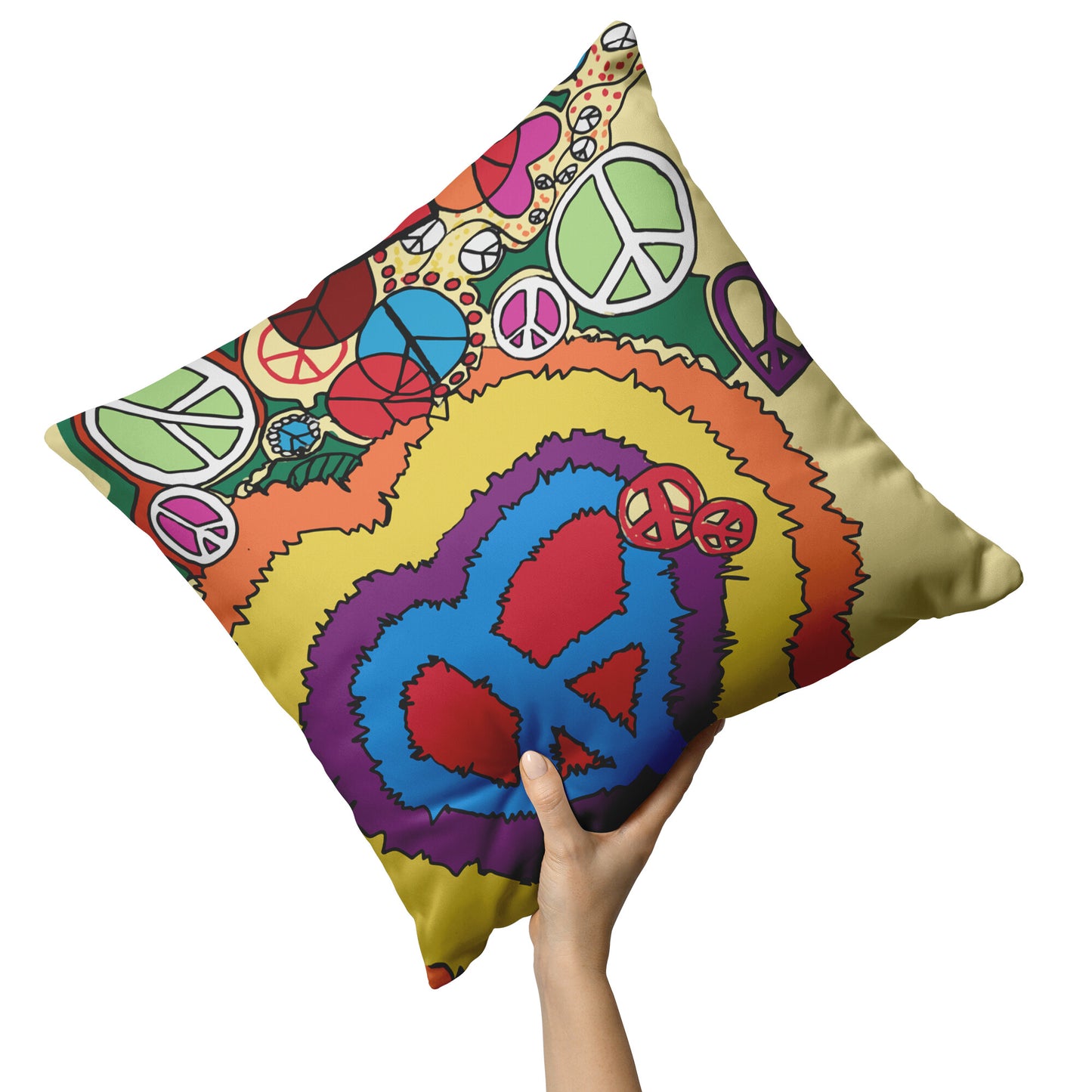 Peace And Love Pillows And Covers
