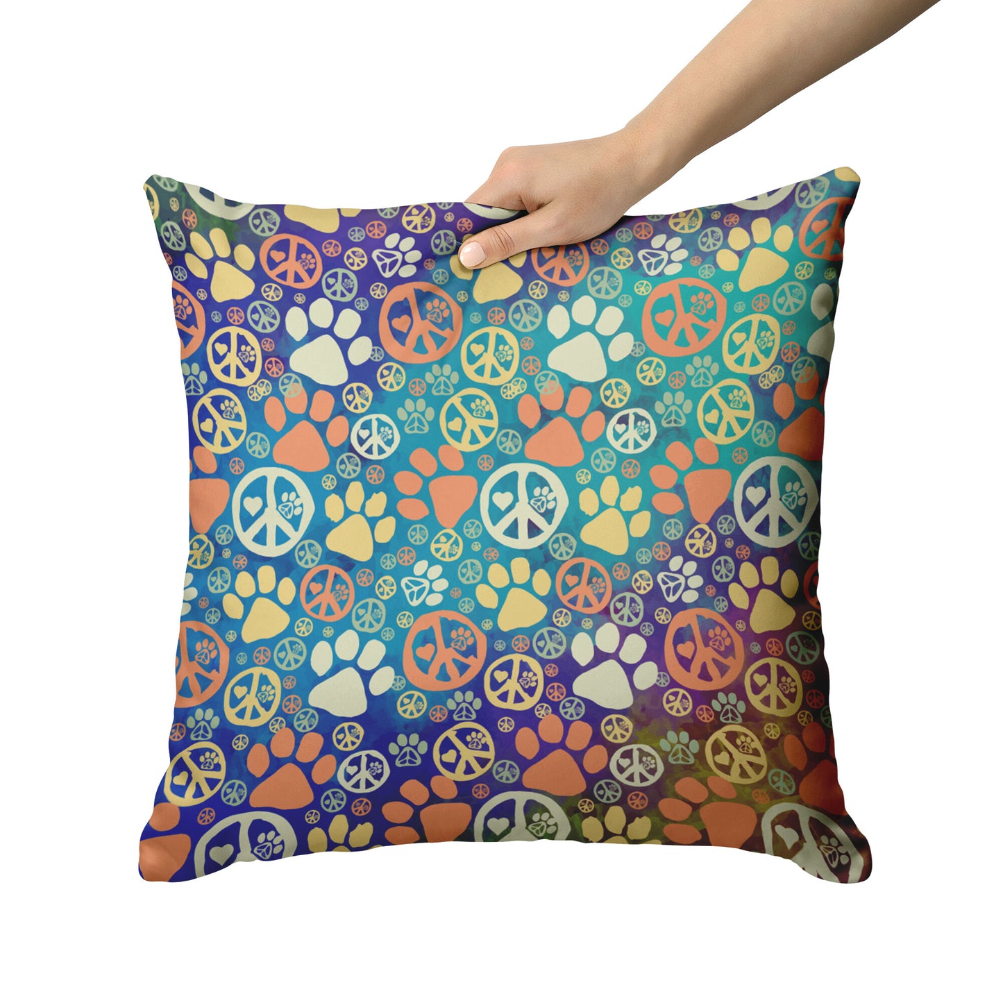 Peace And Paws Pillows And Covers