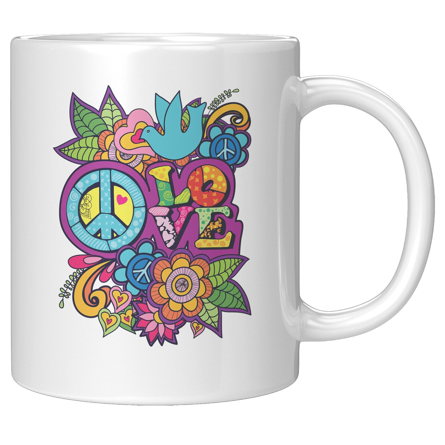Peace & Love Mug