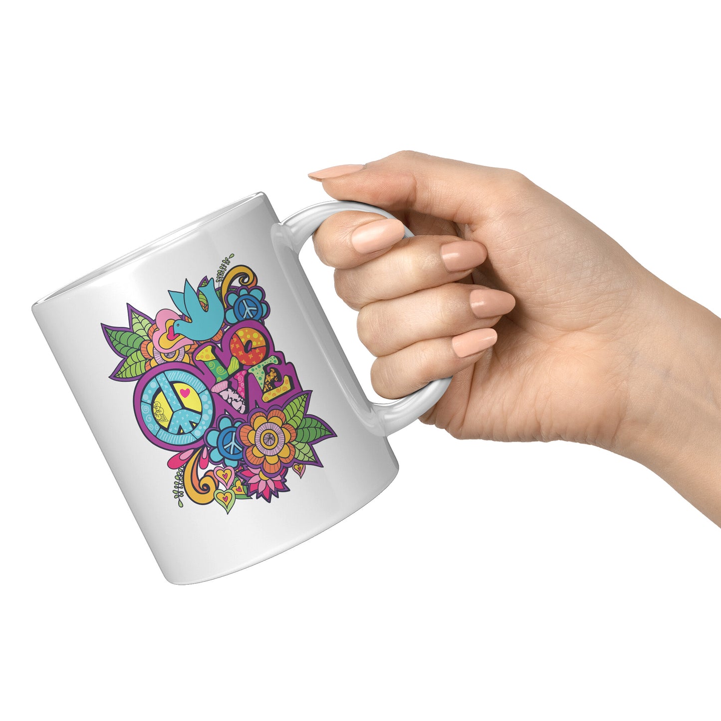 Peace & Love Mug