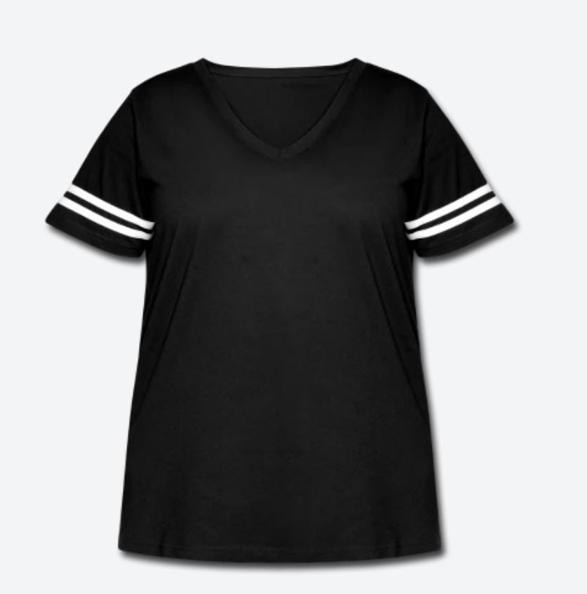 American Peace Women's Curvy Vintage Sport T-Shirt Women's Curvy Vintage Sport T-Shirt | LAT Apparel 3837 SPOD