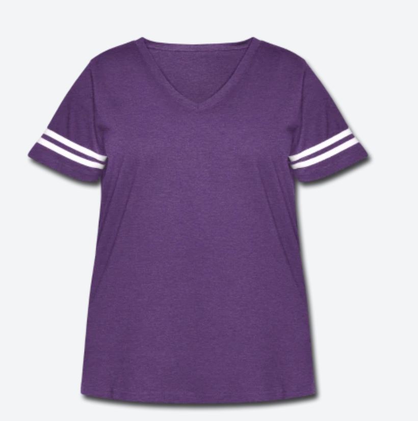 American Peace Women's Curvy Vintage Sport T-Shirt Women's Curvy Vintage Sport T-Shirt | LAT Apparel 3837 SPOD