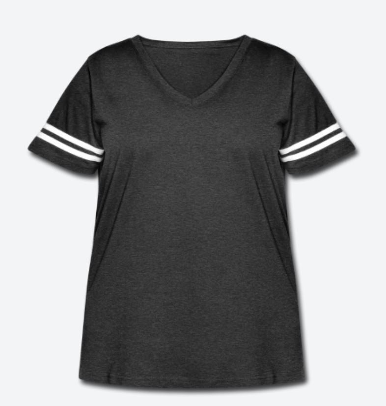American Peace Women's Curvy Vintage Sport T-Shirt Women's Curvy Vintage Sport T-Shirt | LAT Apparel 3837 SPOD