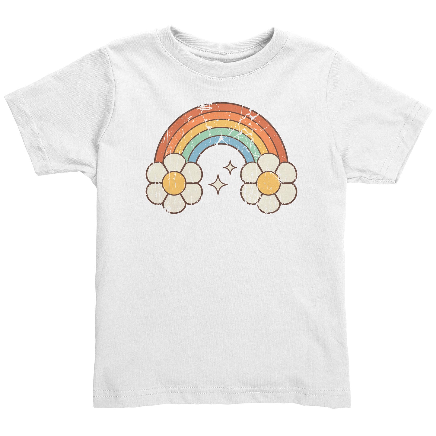 Vintage Rainbow Toddler Shirt