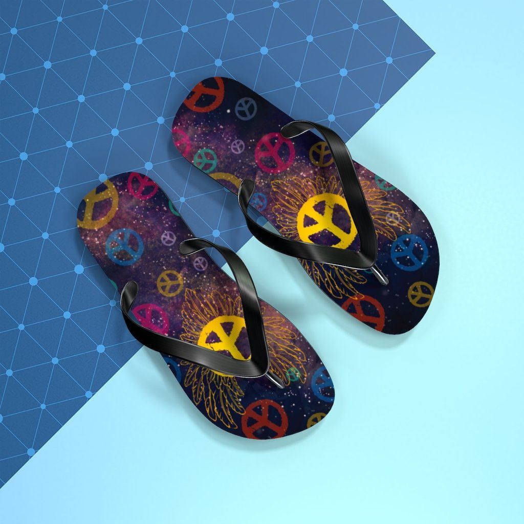 Dream Catcher Unisex Flip-Flops Shoes Printify