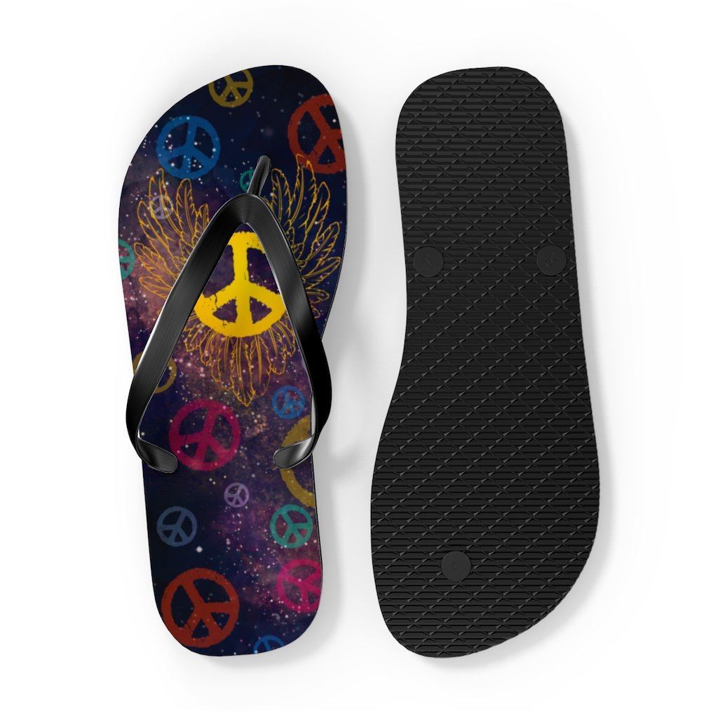 Dream Catcher Unisex Flip-Flops Shoes Printify