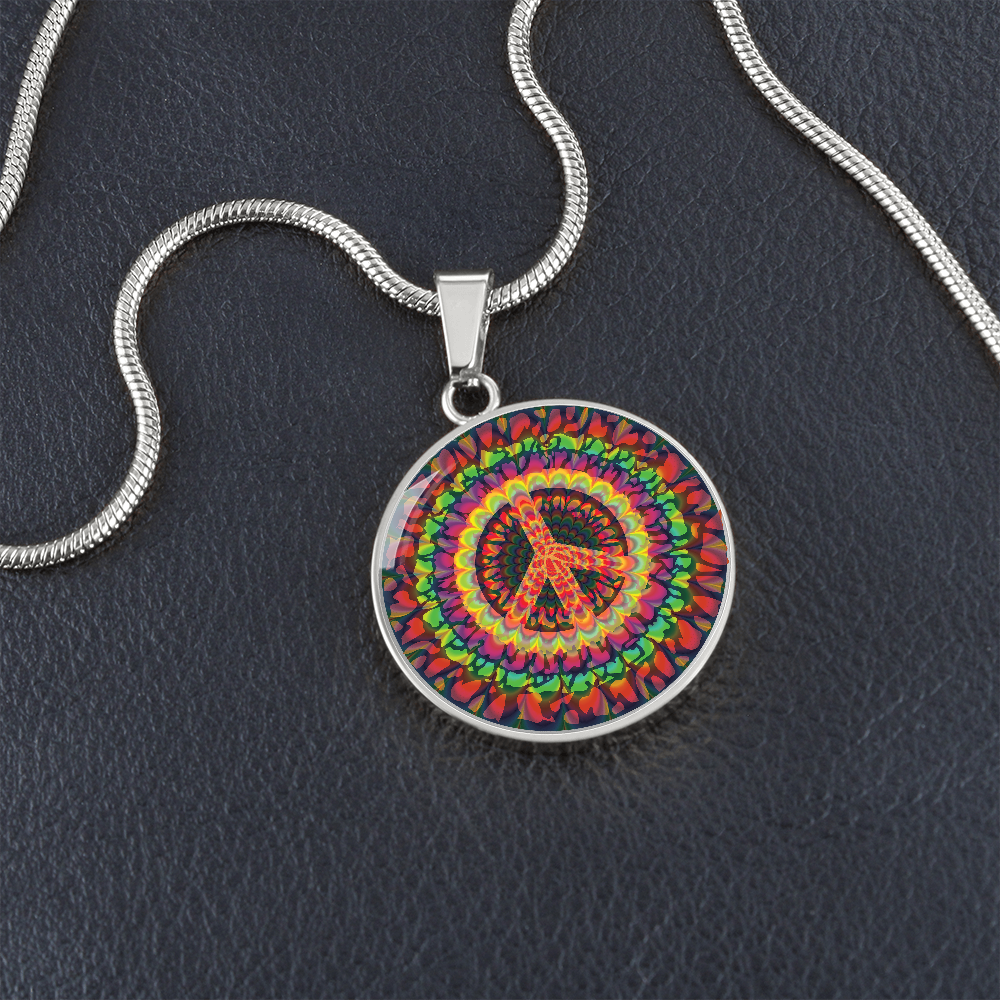 Peace Sign Necklace