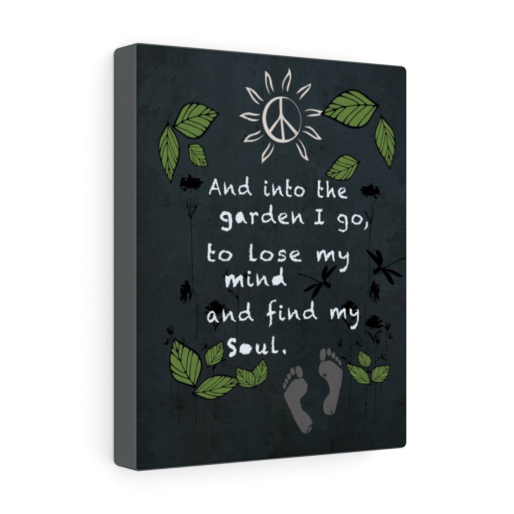 Into The Garden - Canvas Gallery Wraps Canvas Printify