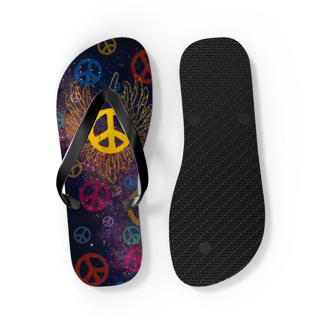 Dream Catcher Unisex Flip-Flops Shoes Printify
