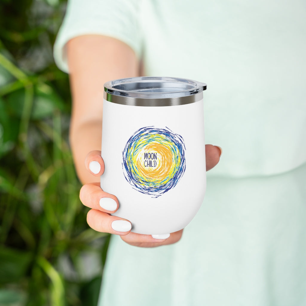 Moon- child- Wine Tumbler