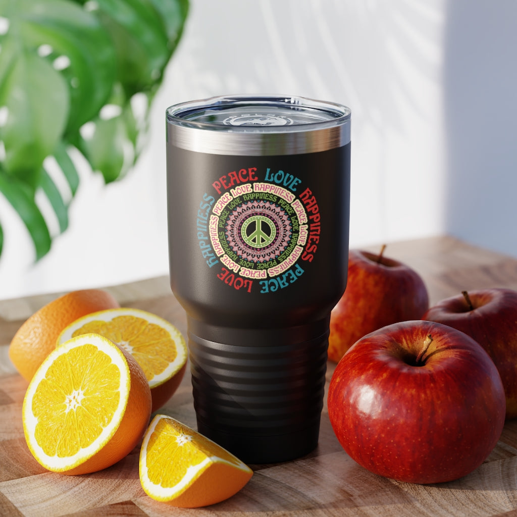 Peace- Love- Happiness, 30oz