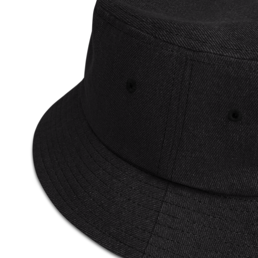 Daisy Denim bucket hat