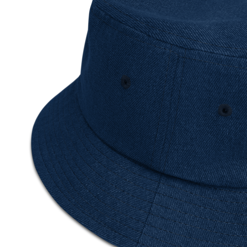 Daisy Denim bucket hat