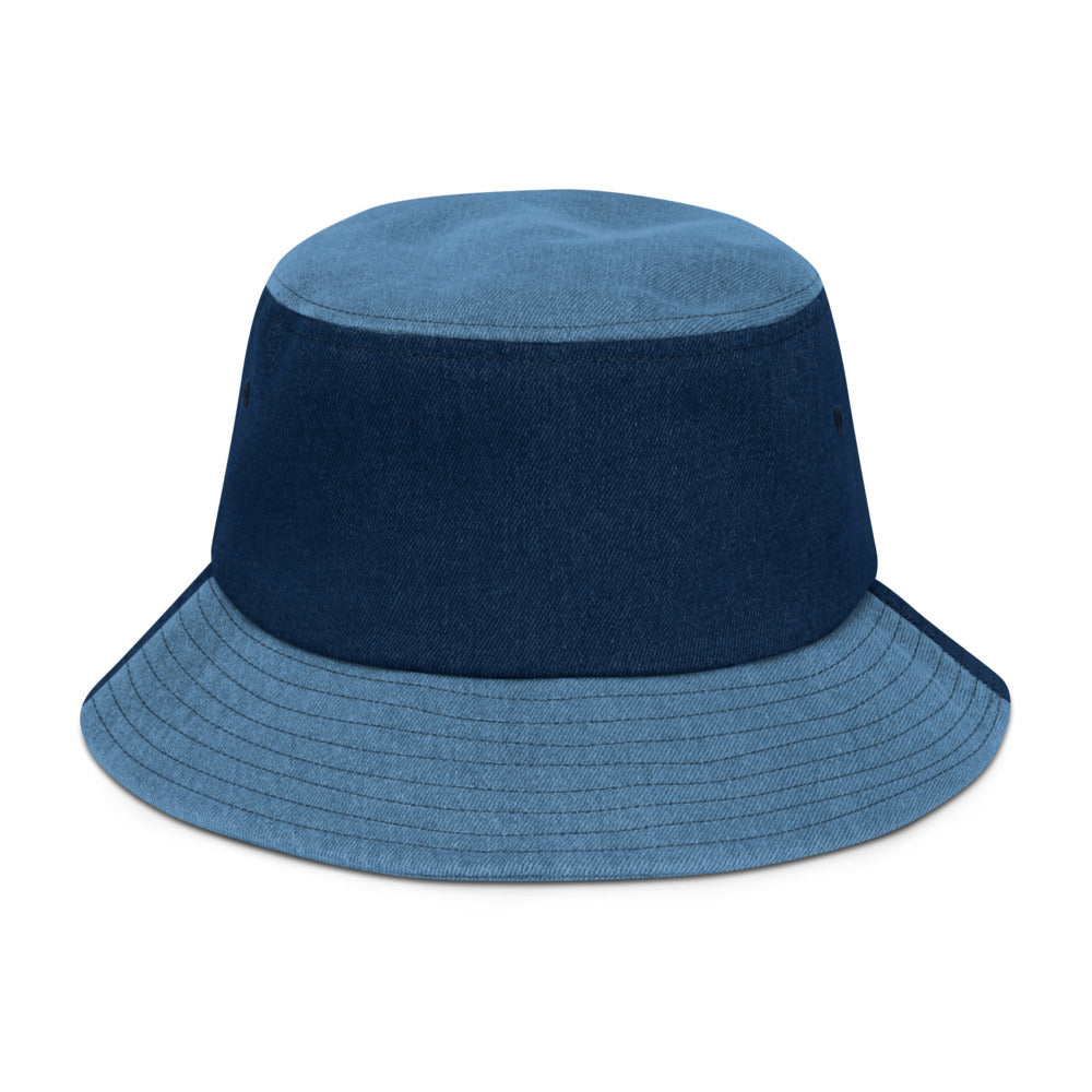 Daisy Denim bucket hat