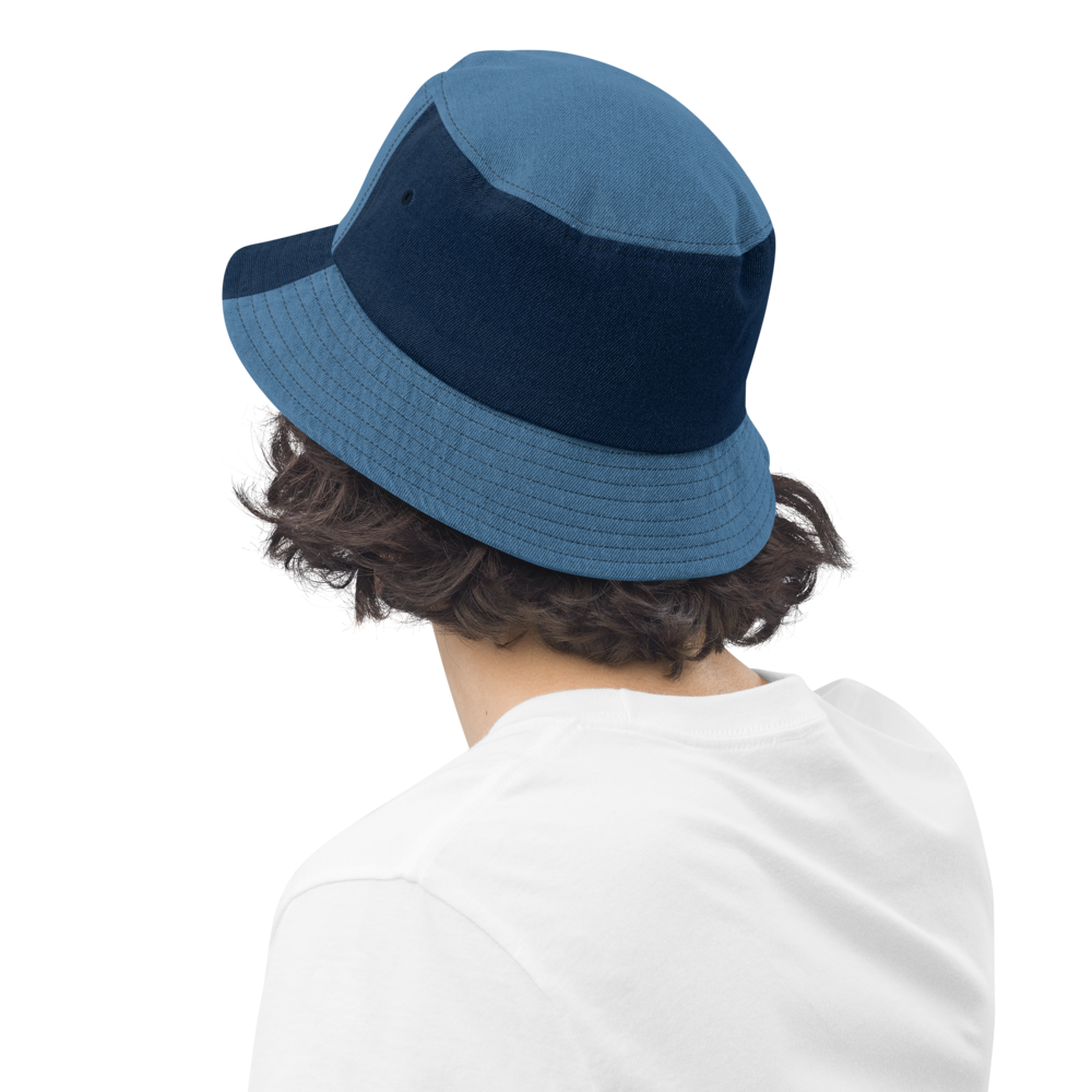 Daisy Denim bucket hat