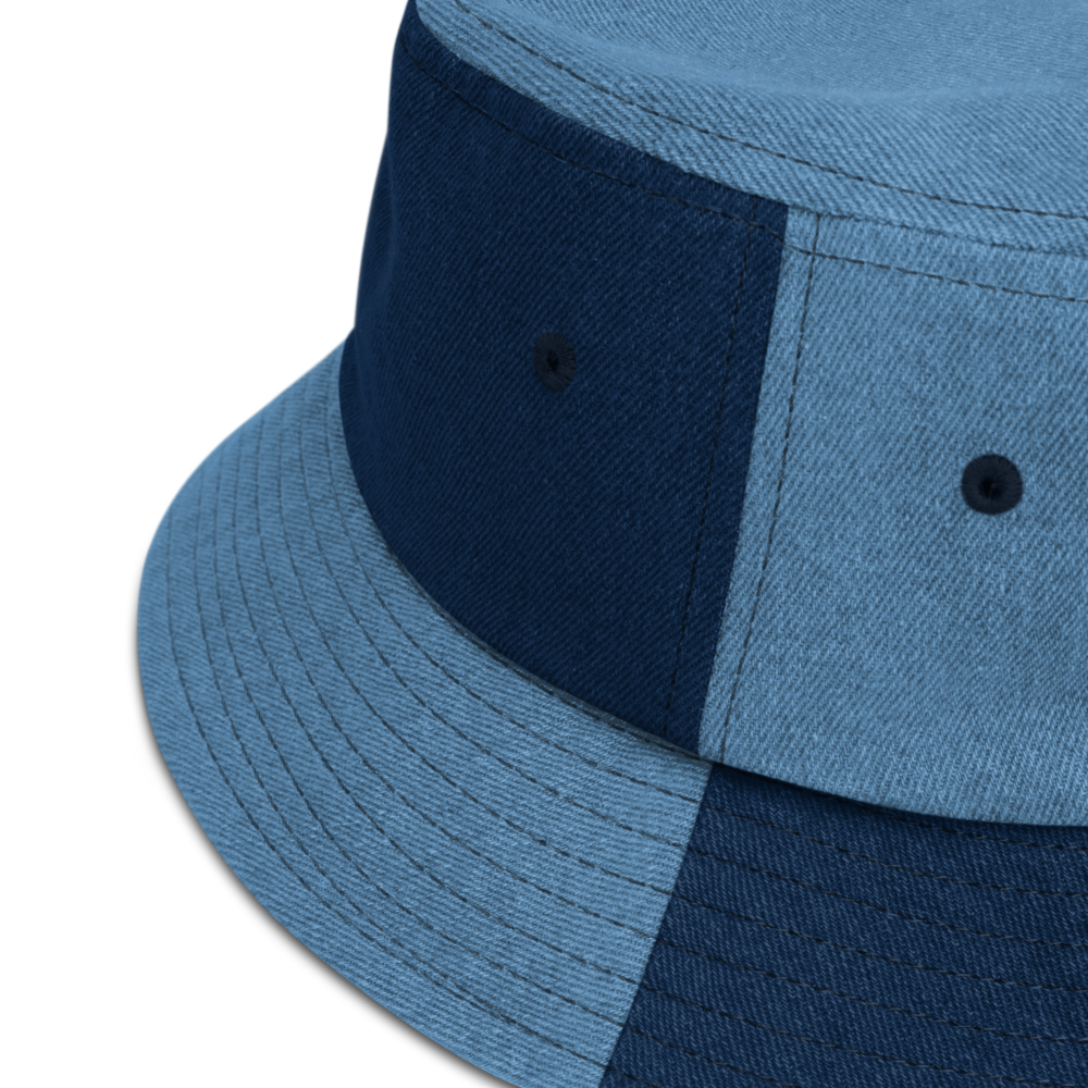 Daisy Denim bucket hat